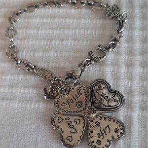 Brighton Good Luck Charm Bracelet With Gift Box